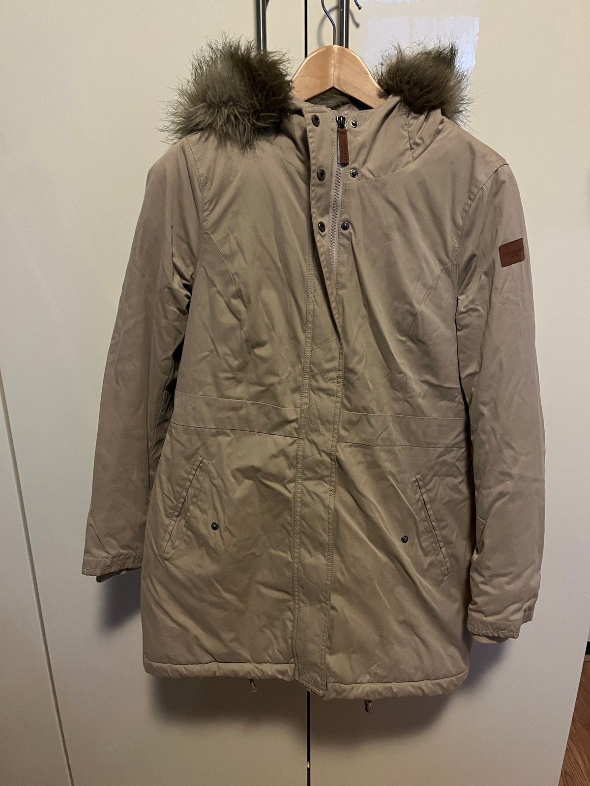 Cavallaro Napoli winterjas maat M, Ophalen of Verzenden, Gedragen, Maat 38/40 (M), Beige