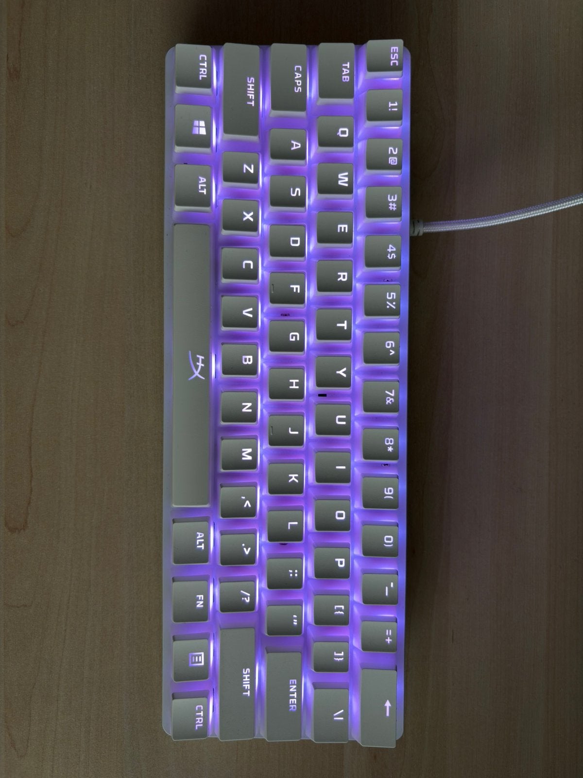 Razer Huntsman Mini - Rode switches + HyperX pudding kecaps, Computers en Software, Ophalen, Qwerty, Bedraad, Zo goed als nieuw