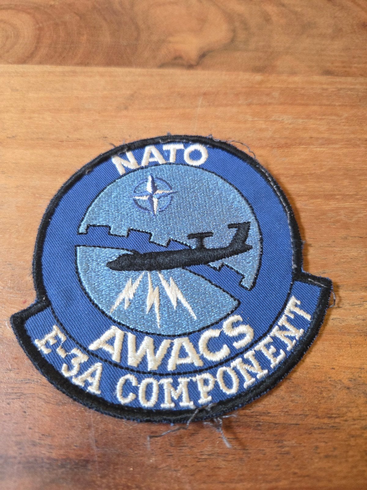 patch nato awacs, Ophalen of Verzenden, Luchtmacht, Nederland, Embleem of Badge