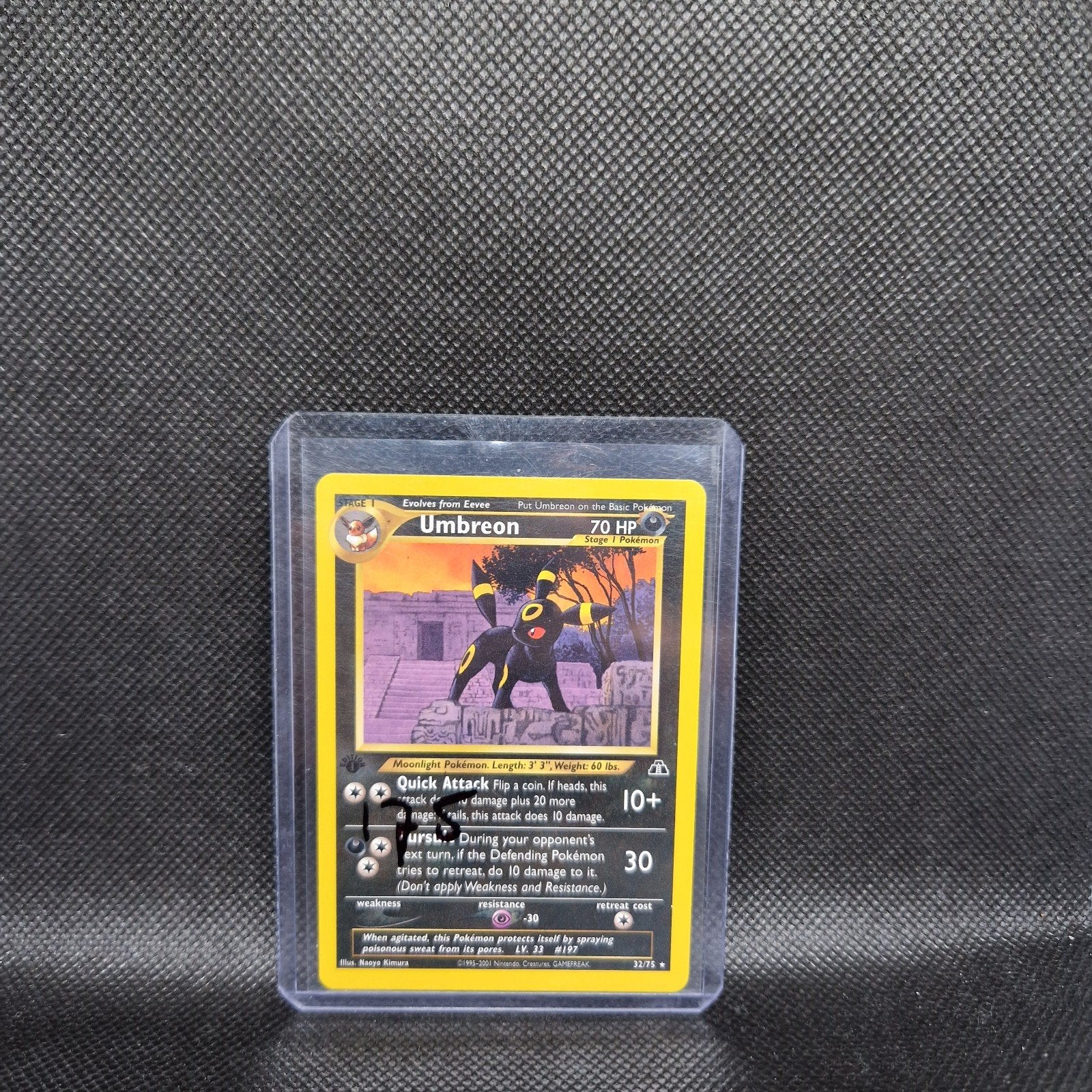 Umbreon 1st edition Neo Discovery, Ophalen of Verzenden, Zo goed als nieuw