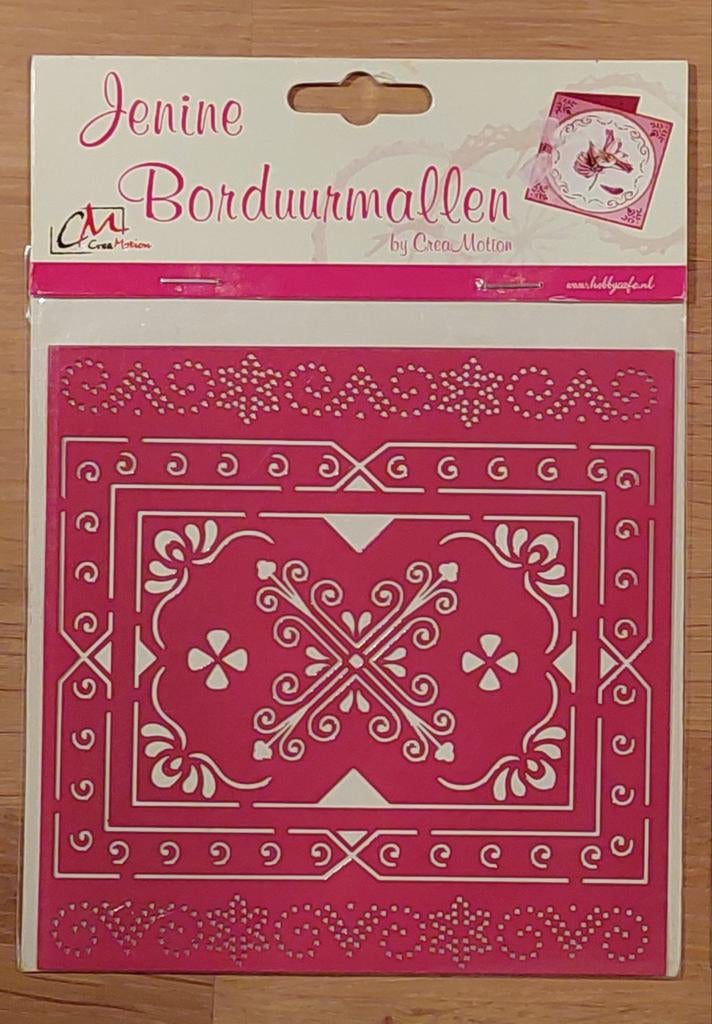 Jenine Borduurmal by Crea Motion - BS 371999, Ophalen of Verzenden, Nieuw, Overige thema's, Pons of Mal