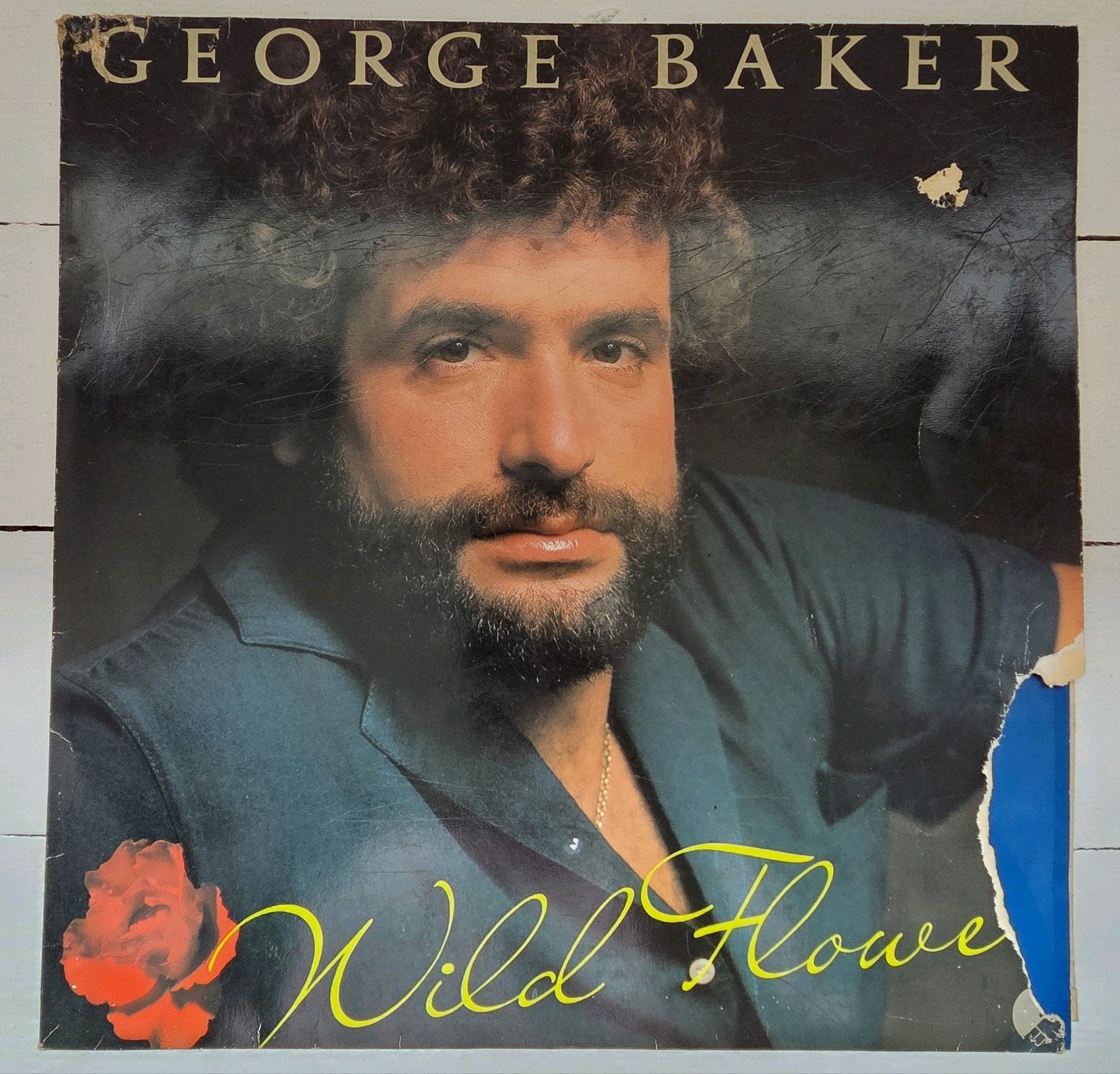 George Baker - Wild Flower LP (1980), LP, Gebruikt, Pop, Ophalen of Verzenden