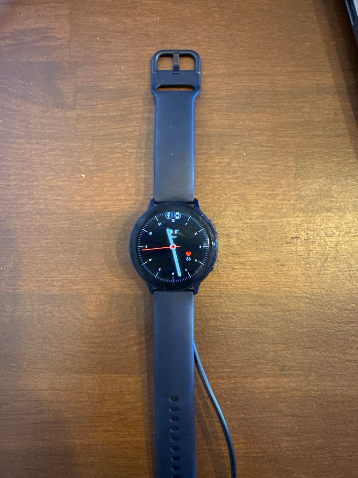 Samsung Galaxy Watch Active2, Sieraden, Tassen en Uiterlijk, Smartwatches, Hartslag, Zwart, Ophalen of Verzenden, Zo goed als nieuw