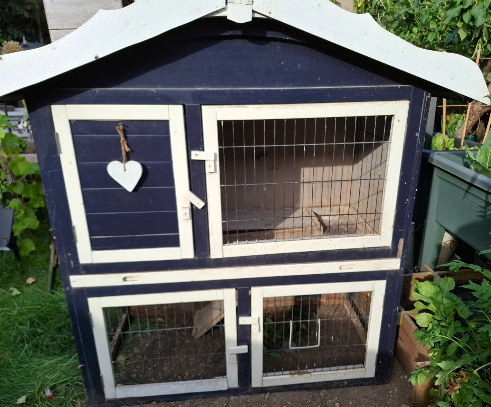 hok voor konijnen, cavia's of kippen., Ophalen, Gebruikt, Overige typen