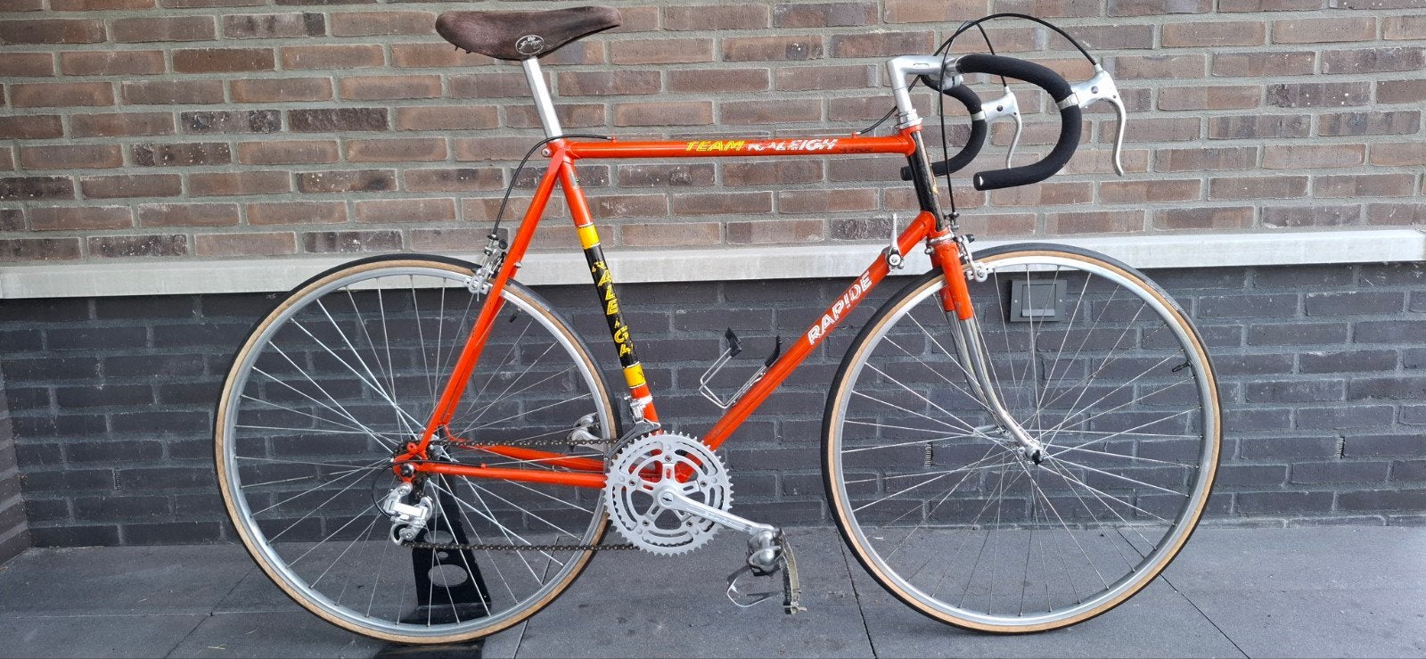Vintage Team Raleigh Racefiets - Rapide, Fietsen en Brommers, Ophalen of Verzenden