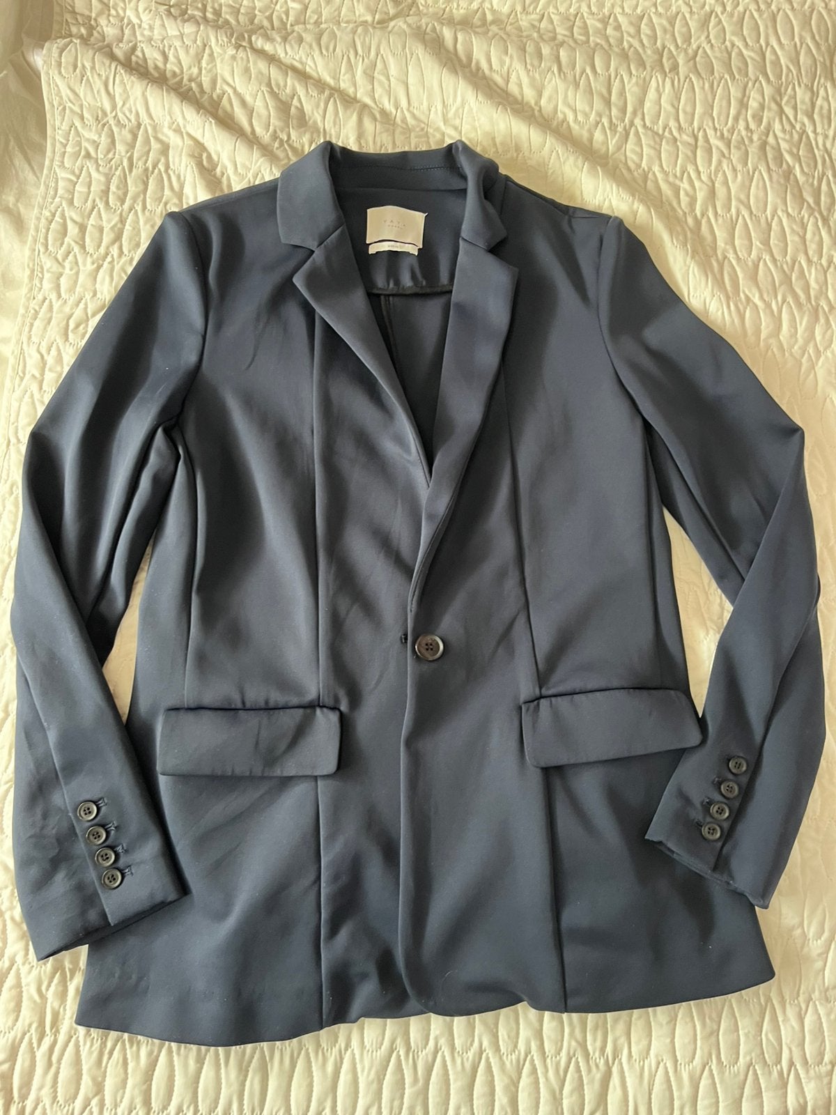 Yaya dames blazer maat 42, Ophalen of Verzenden, Zo goed als nieuw, Maat 42/44 (L), Blauw