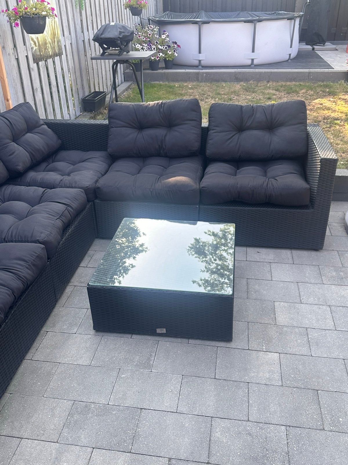 Loungeset Bois Le Duc met losse stoel en salontafel, Ophalen, Gebruikt, Meer dan 8 zitplaatsen, Loungeset