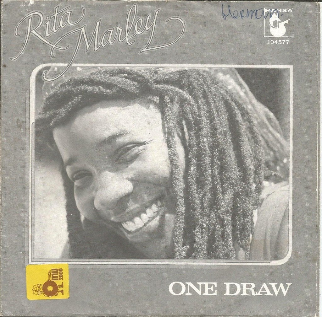 Rita Marley ‎– One Draw (1982), Cd's en Dvd's, Vinyl Singles, Fotohoes, 7 inch, Ophalen of Verzenden, Zo goed als nieuw