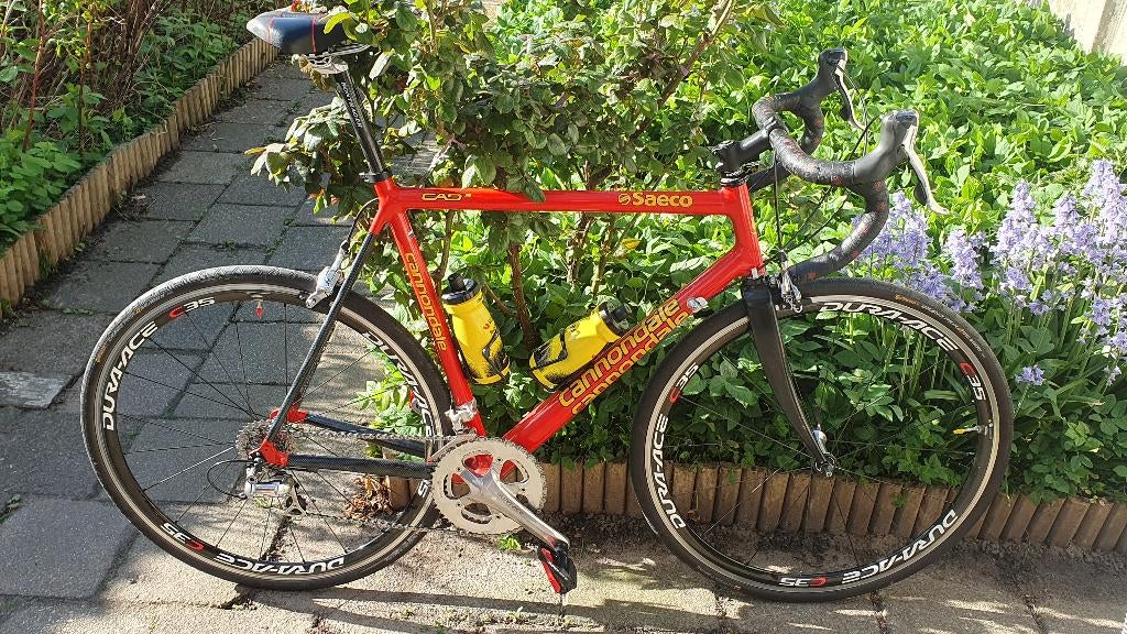 Cannondale Caad 3 Saeco Mario Cipollini, Fietsen en Brommers, 28 inch, Aluminium, Zo goed als nieuw, 57 tot 61 cm