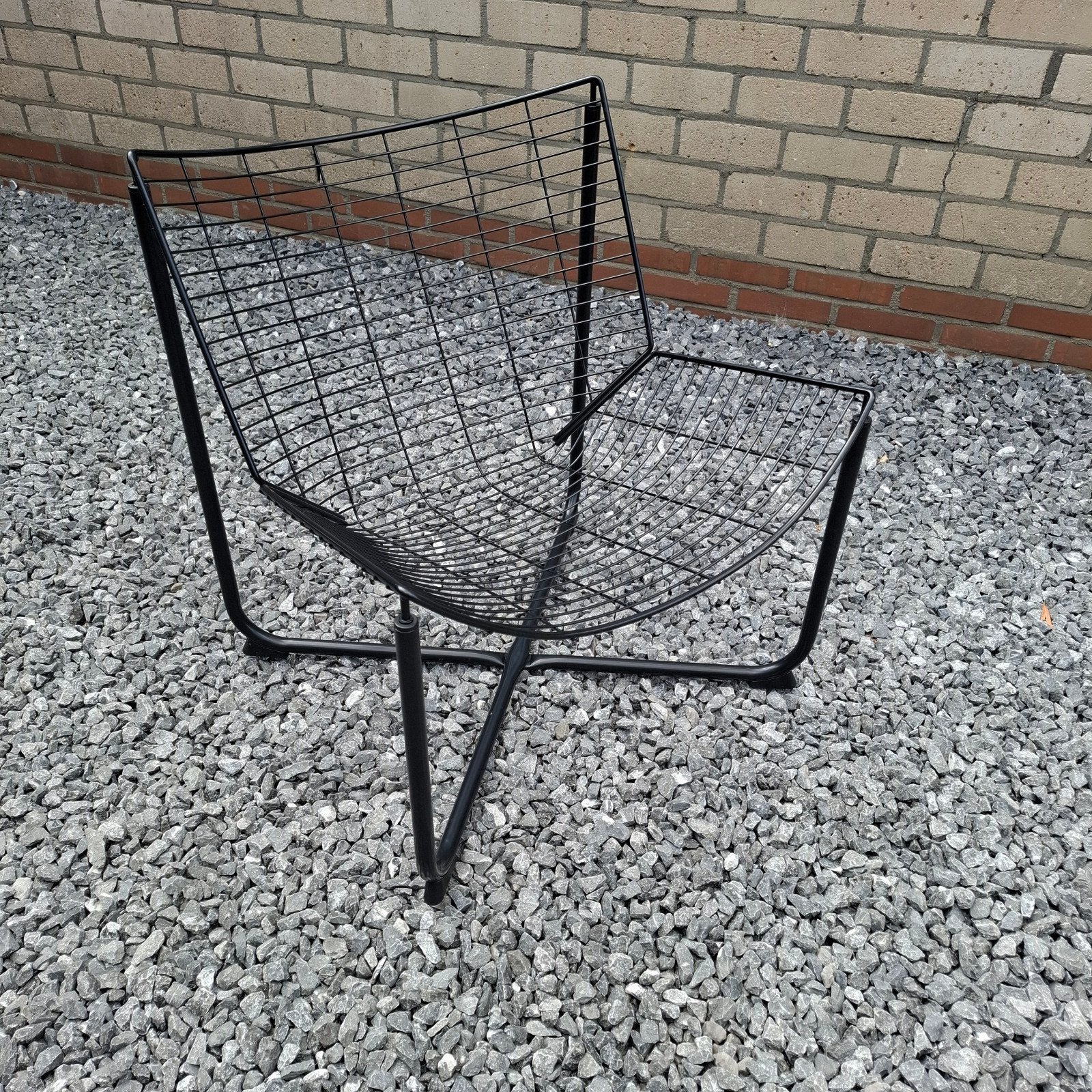 IKEA SKÅLBODA ( Järpen)
Stoel draadstaal ijzer kleur zwart., Ophalen