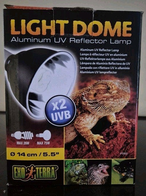 Exo Terra Light Dome / Lichtkoepel (Nieuw), Ophalen of Verzenden, Nieuw