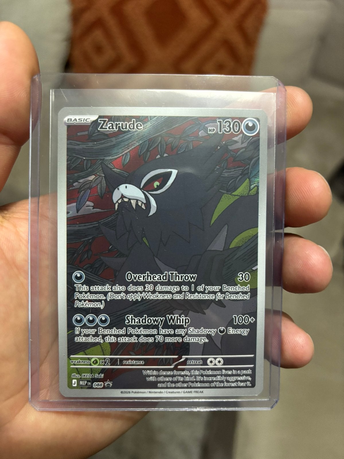 Zarude MEP 088 Pitch Black Promo Grade 10 Potentie !, Ophalen of Verzenden, Nieuw