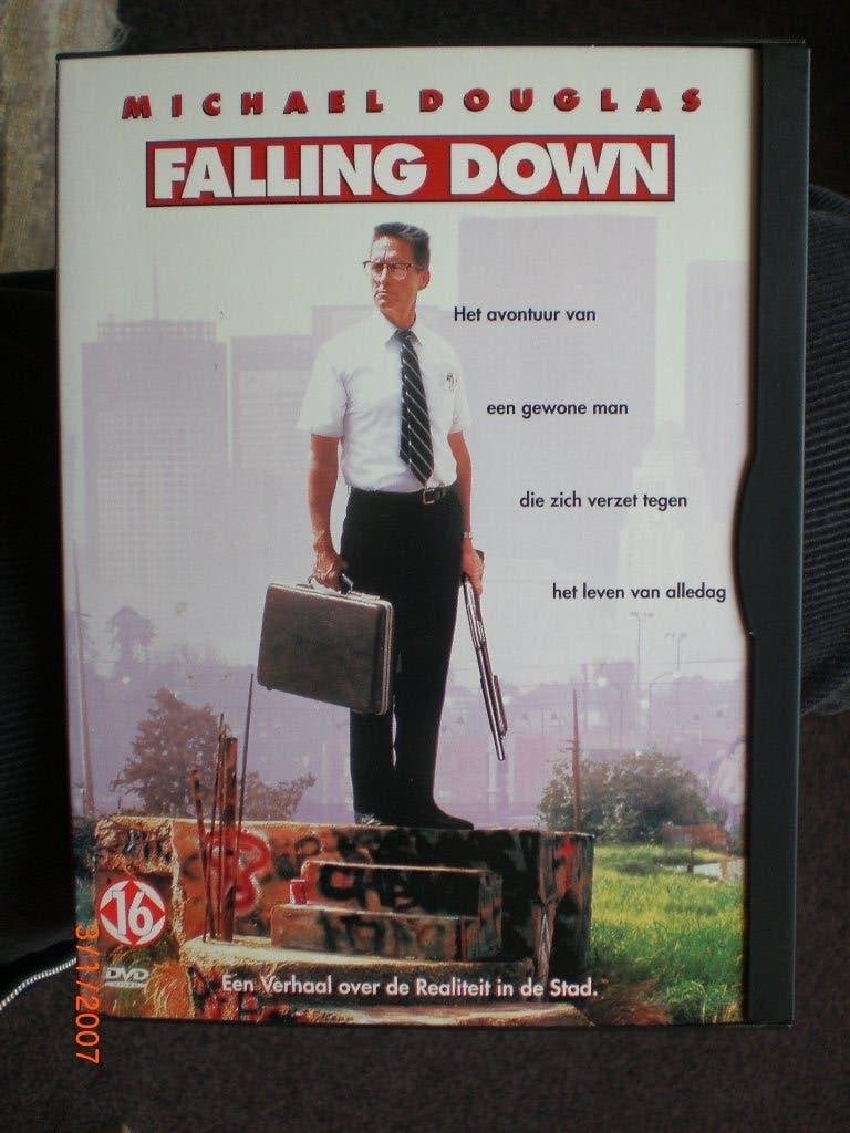 dvd Falling Down Michael Douglas Robert Duvall Tuesday Weld, Engels, Vanaf 16 jaar, Nederlands, Actie