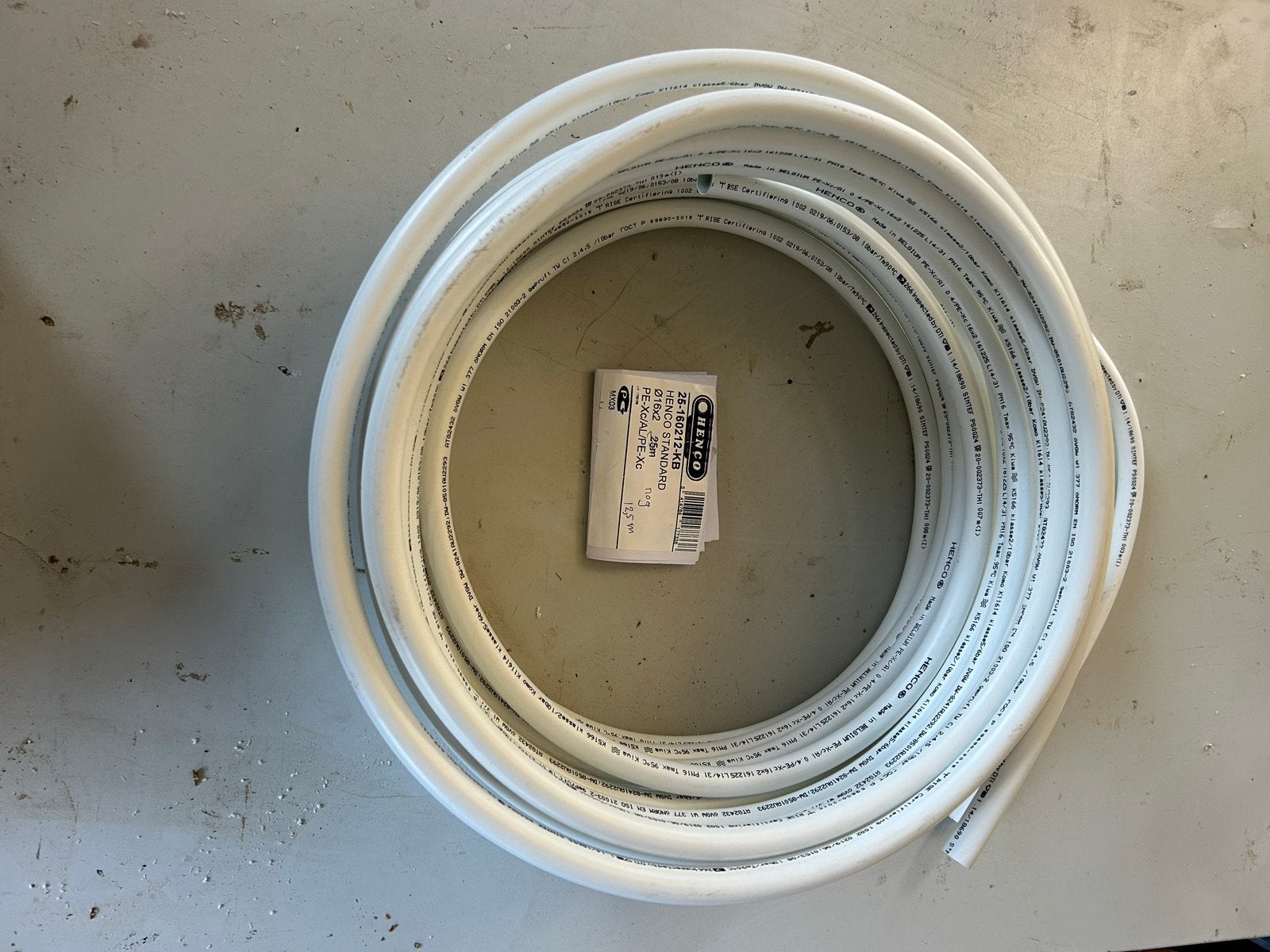 Henco Standaard Buis 16x2mm - 12,5 meter, Ophalen, Overige materialen, Minder dan 20 mm, 6 meter of meer