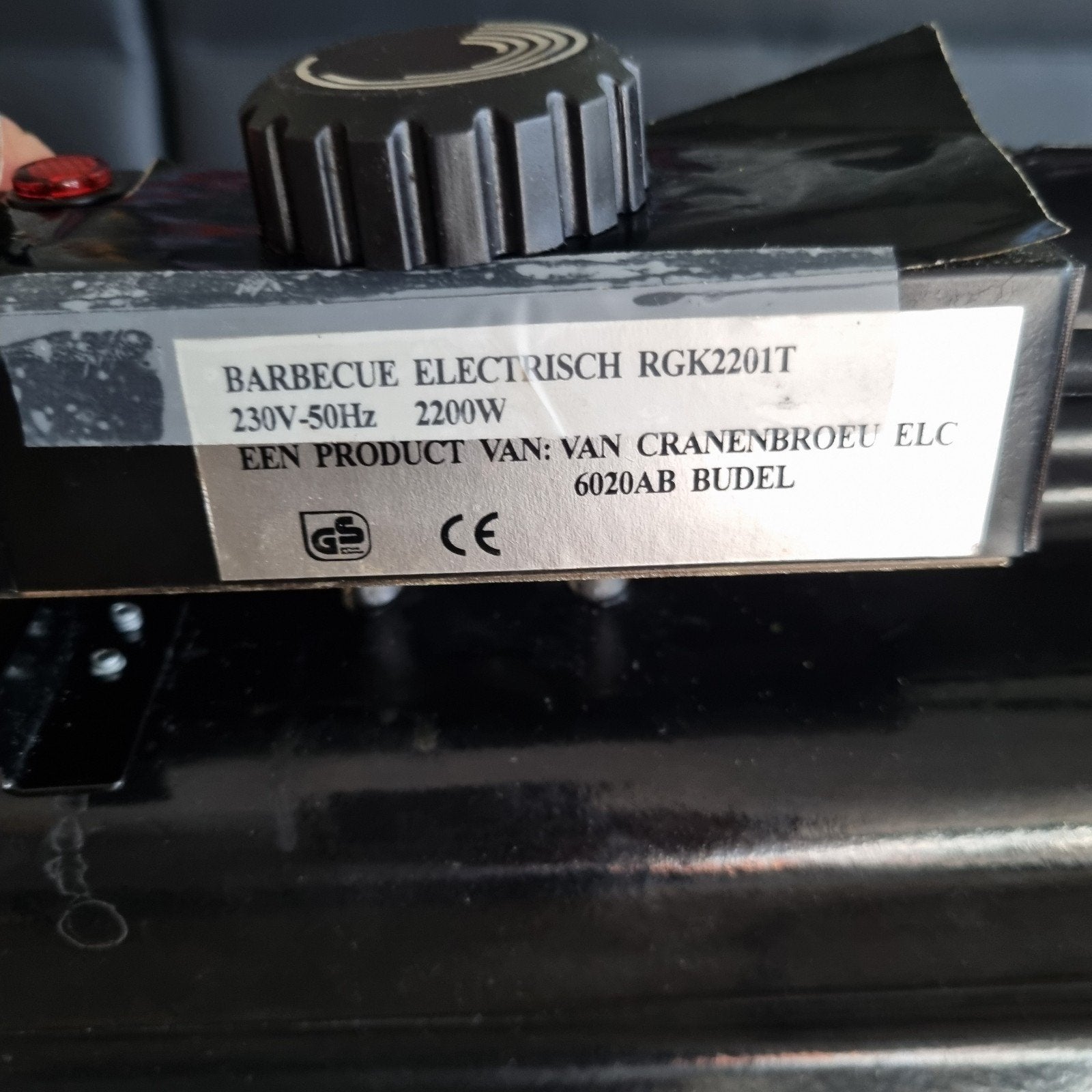 Elektrische BBQ - Compact en Krachtig (2200W), Tuin en Terras, Ophalen, Gebruikt