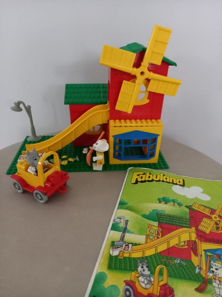Lego Fabuland Molen 3679 Molen en winkel in goede staat, Compleet, Gebruikt, Ophalen of Verzenden, Duplo