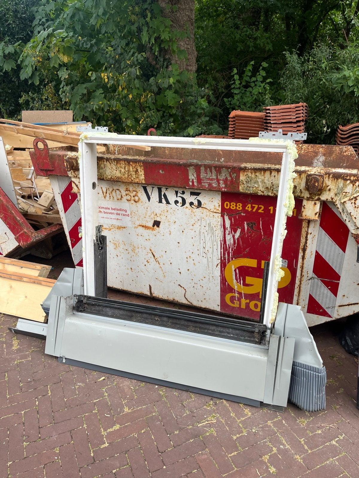 Velux Dakraam 120x120 - Gebruikt, maar nog goed, Ophalen, Gebruikt, Dakraam, 80 tot 120 cm