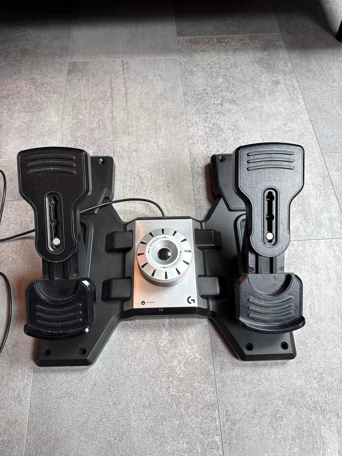 Logitech G Saitek Pro Flight Rudder Pedals, Online, 1 speler, Ophalen of Verzenden, Zo goed als nieuw