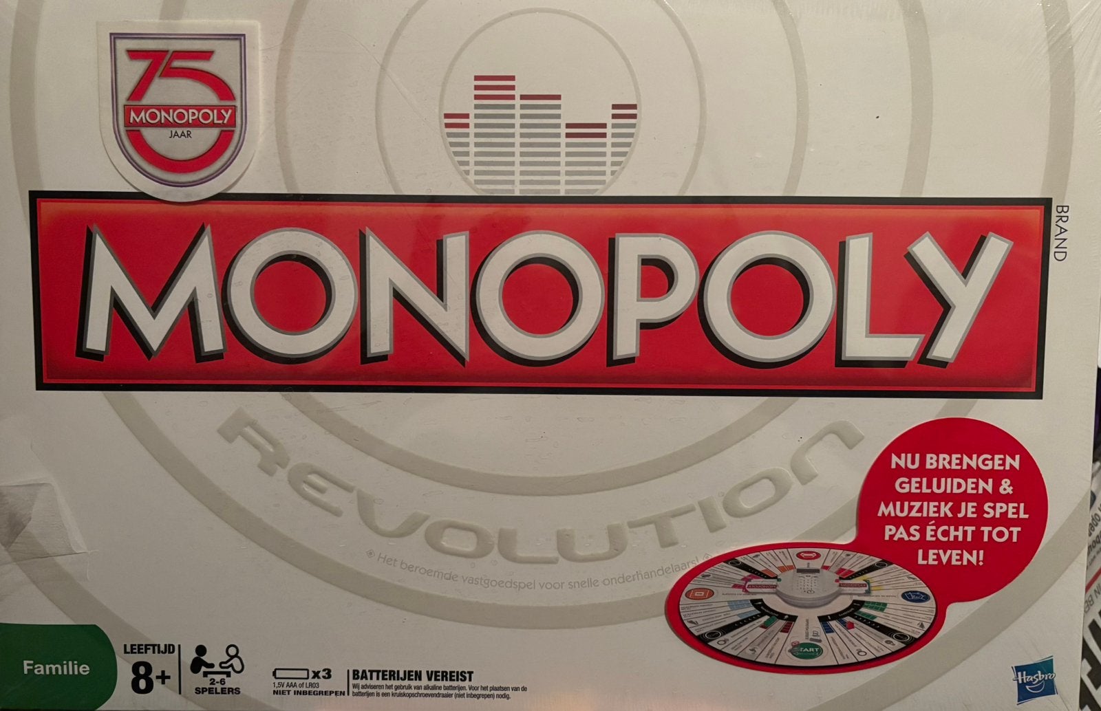 Monopoly 75 jaar editie , nw monopoly celebrating 75 years, Verzenden