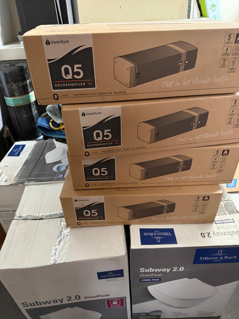 Invetum Inbouw boilers, Ophalen, Nieuw, Boiler, Minder dan 3 jaar oud