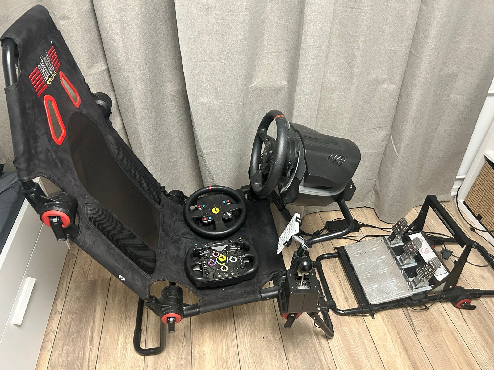 Complete Sim-Racing Setup: Next Level Racing F1-GT & Thrustm, Spelcomputers en Games, Ophalen, Overige merken, Gebruikt