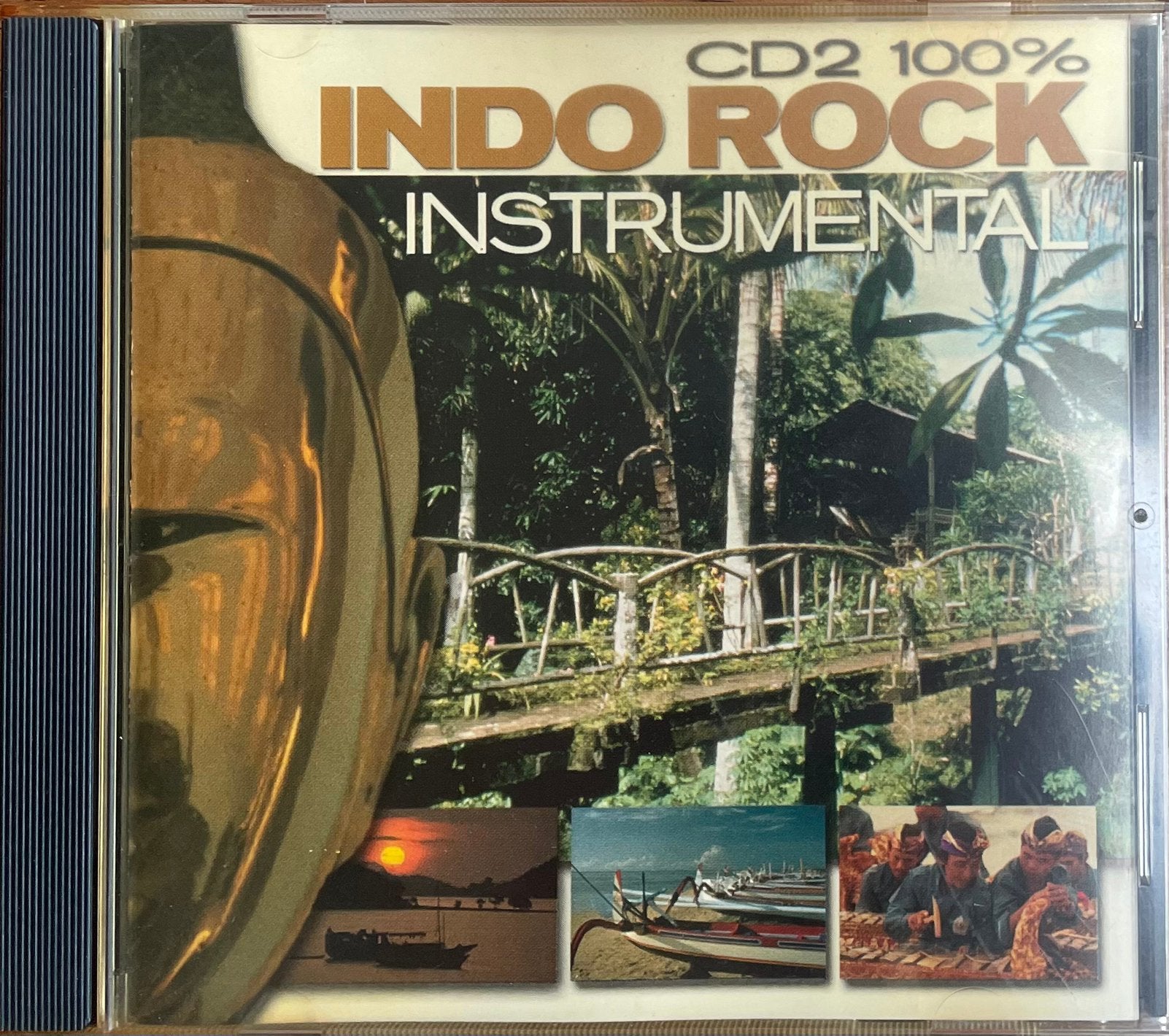 CD Indorock 100% (Eddy & Crazy Jets), Cd's en Dvd's, Ophalen of Verzenden, Zo goed als nieuw, Rock-'n-roll