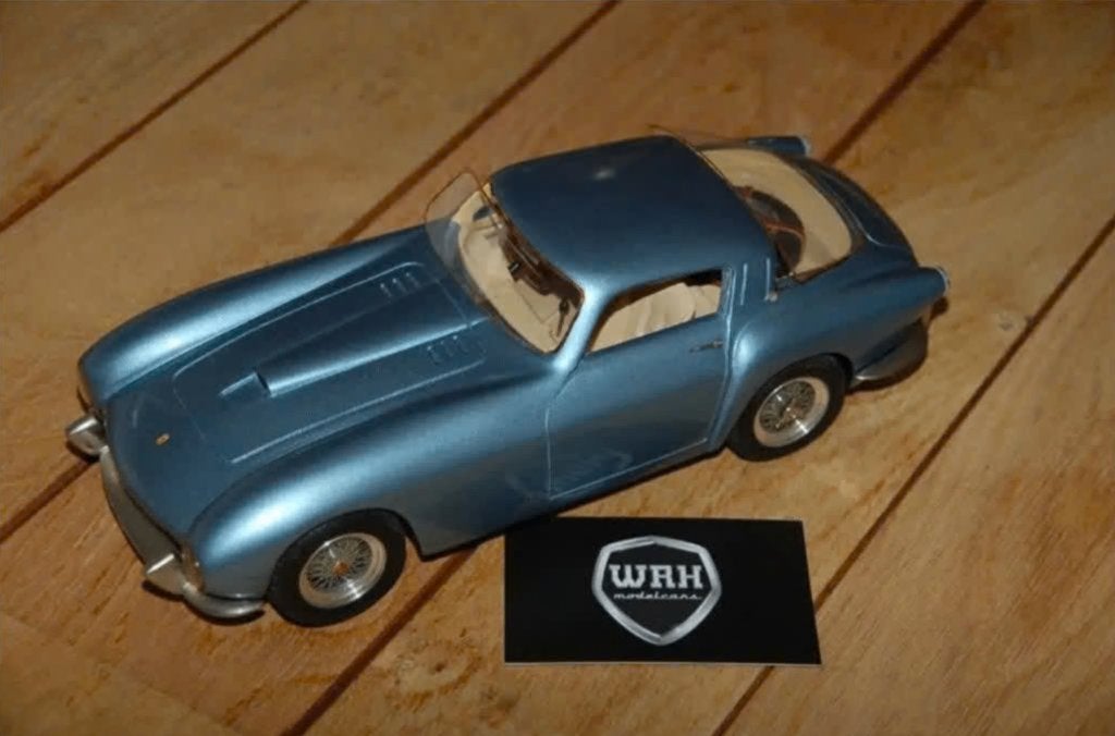 FERRARI 375 MM light blue ABC brianza HANDBOUW see info WRH, Hobby en Vrije tijd, Verzenden, Gebruikt, Auto, Overige merken