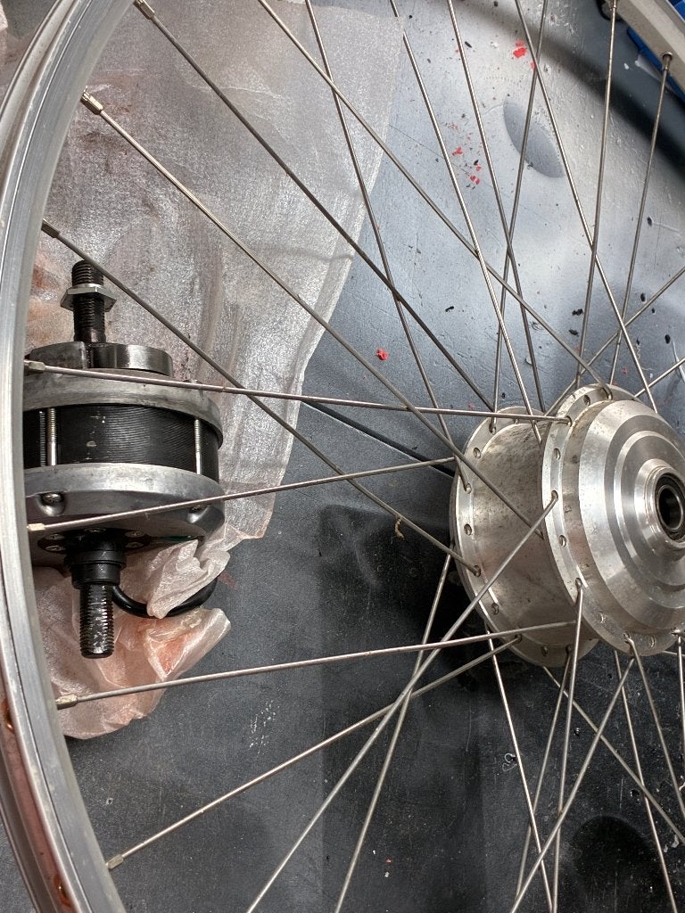 Multi Cycle wiel, Gebruikt, Elektrische fiets, Aluminium, Ophalen