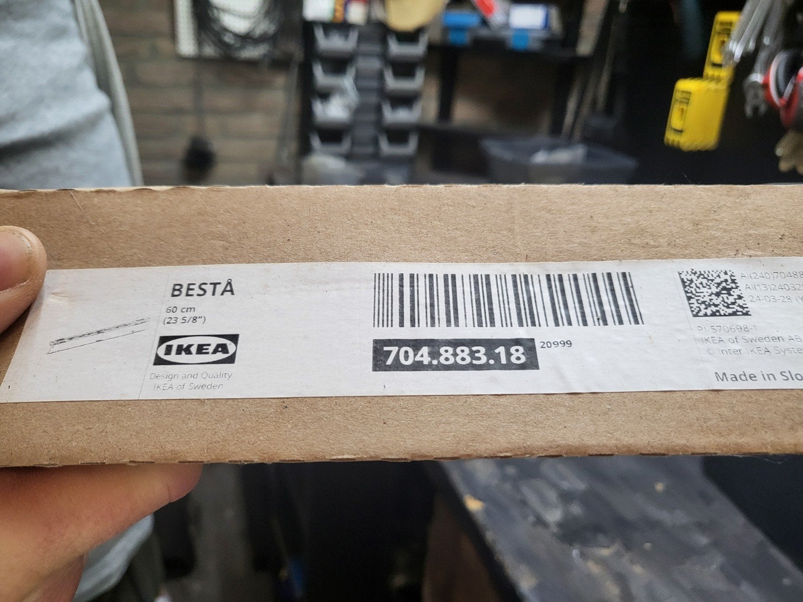 IKEA BESTÅ ophangsysteem 60 cm - 10 stuks, Ophalen, Nieuw