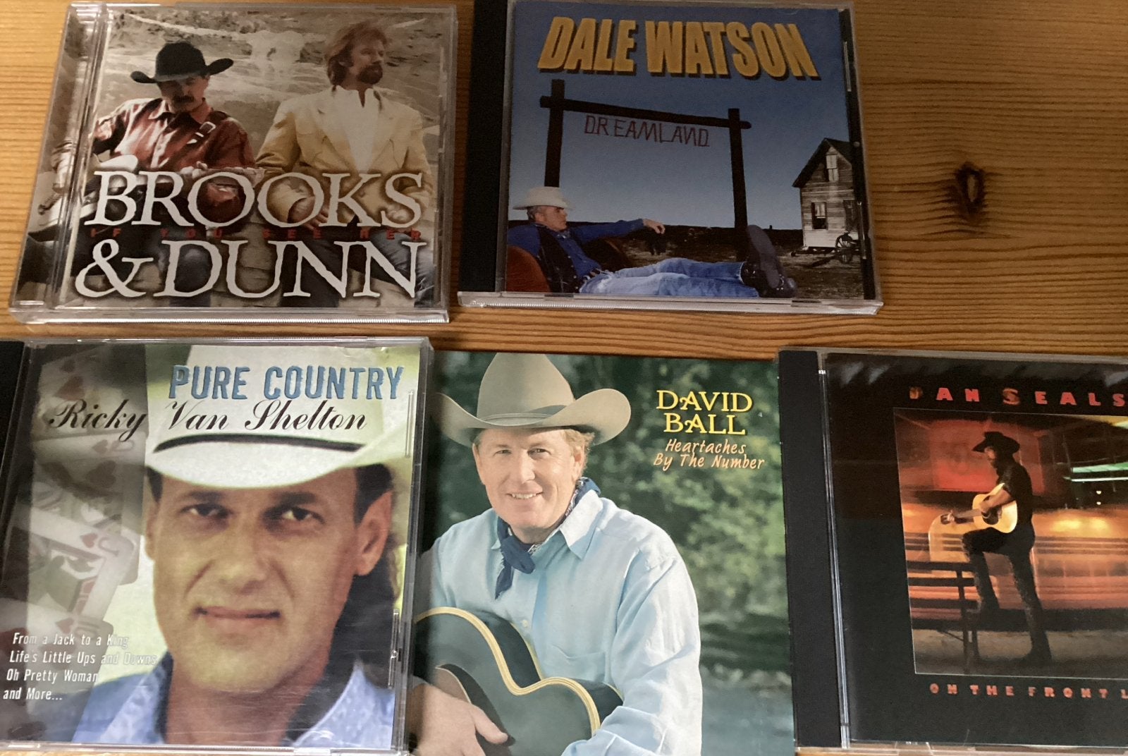 5 Country CD's: Brooks & Dunn, Dale Watson, David Ball e.a., Ophalen of Verzenden, Gebruikt, Album, Country