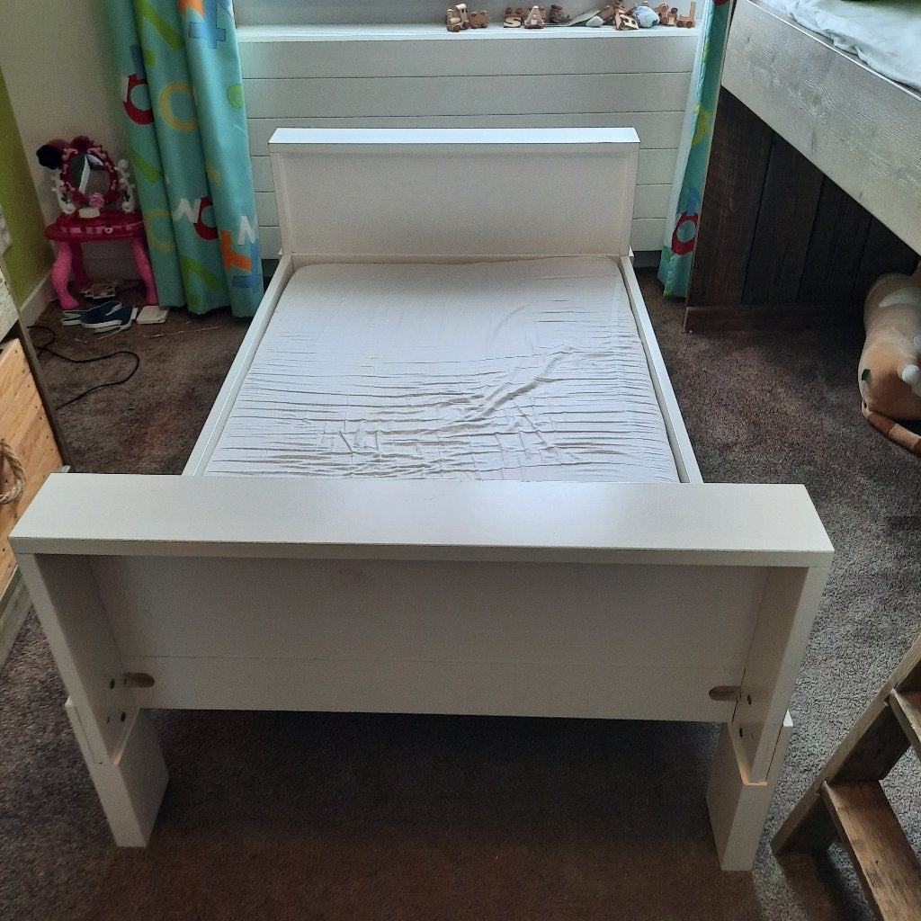 Kinderbed / juniiorbed, Gebruikt, 70 tot 85 cm, Minder dan 140 cm, Ophalen
