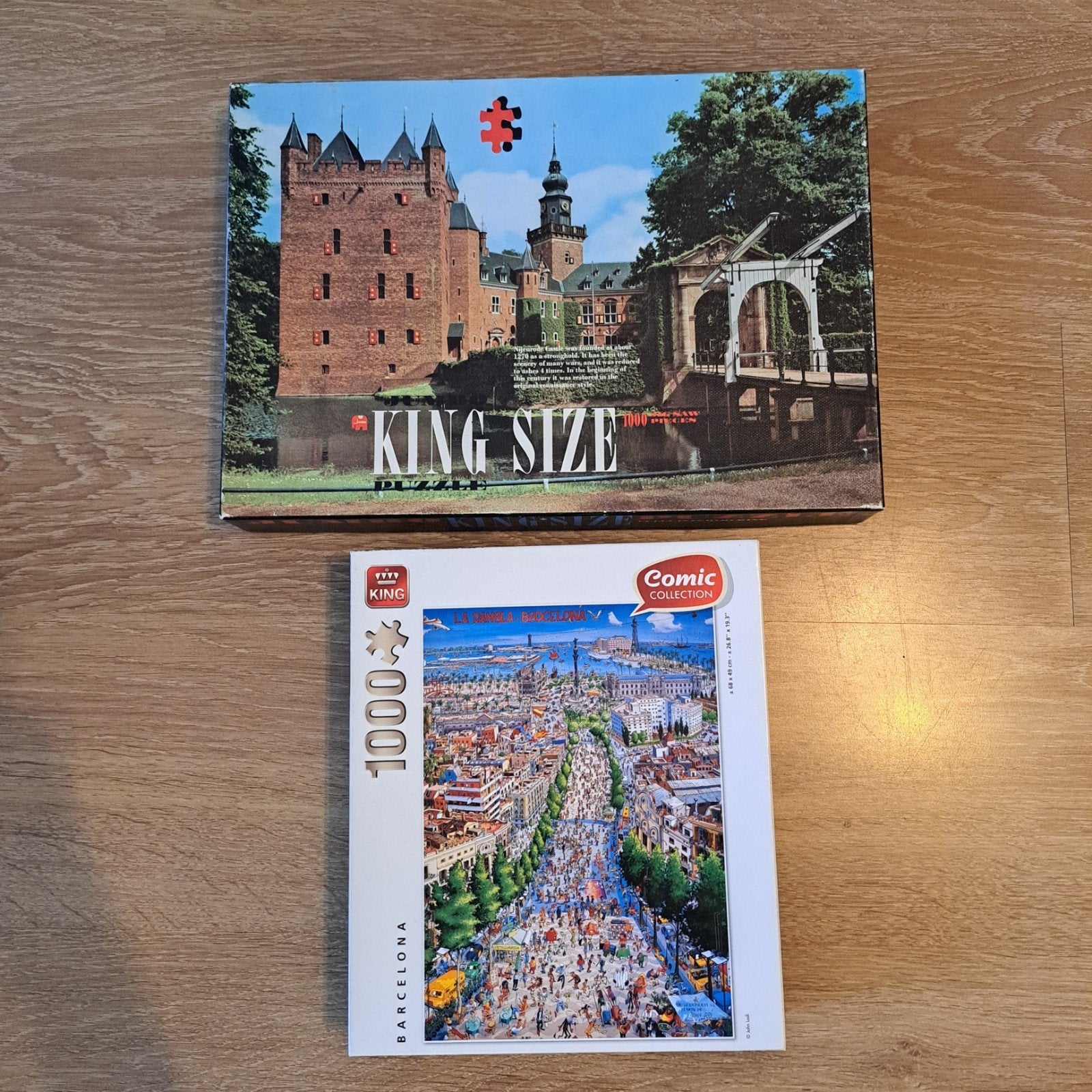Puzzels, Ophalen, Gebruikt