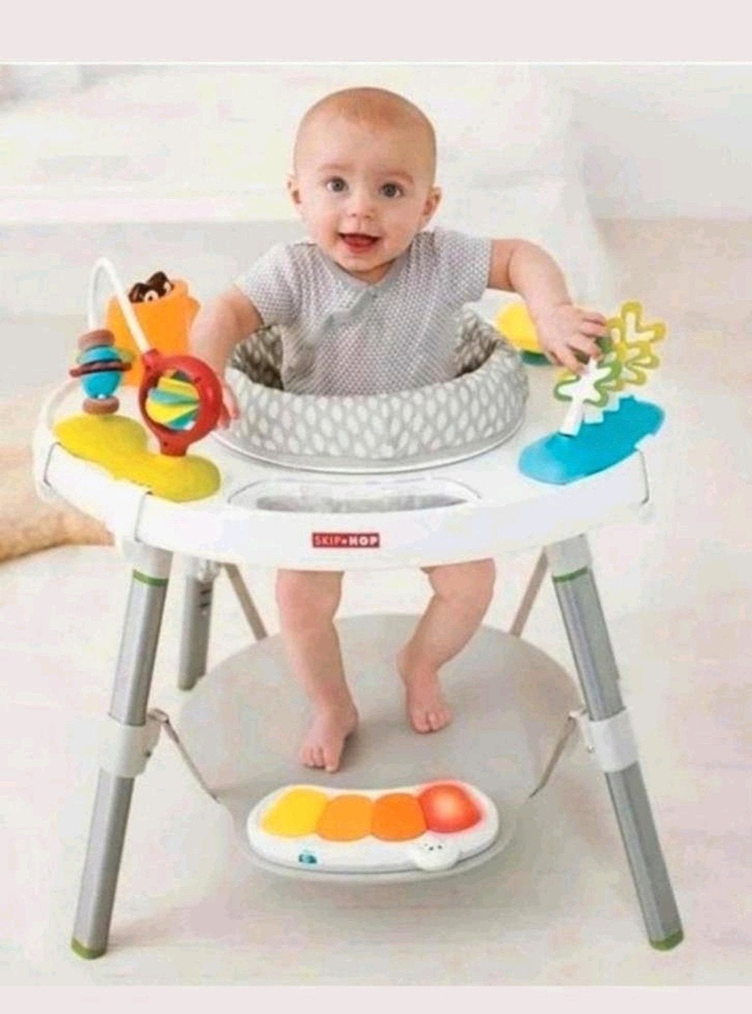 Baby kinder activity spring / hang speeltafel licht & geluid, Ophalen, Zo goed als nieuw