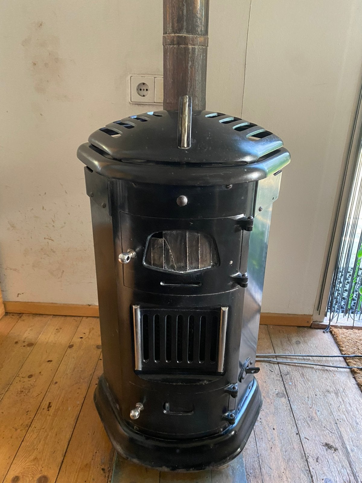 Mooie houtkachel te koop, Ophalen, Zo goed als nieuw, Hout, Houtkachel