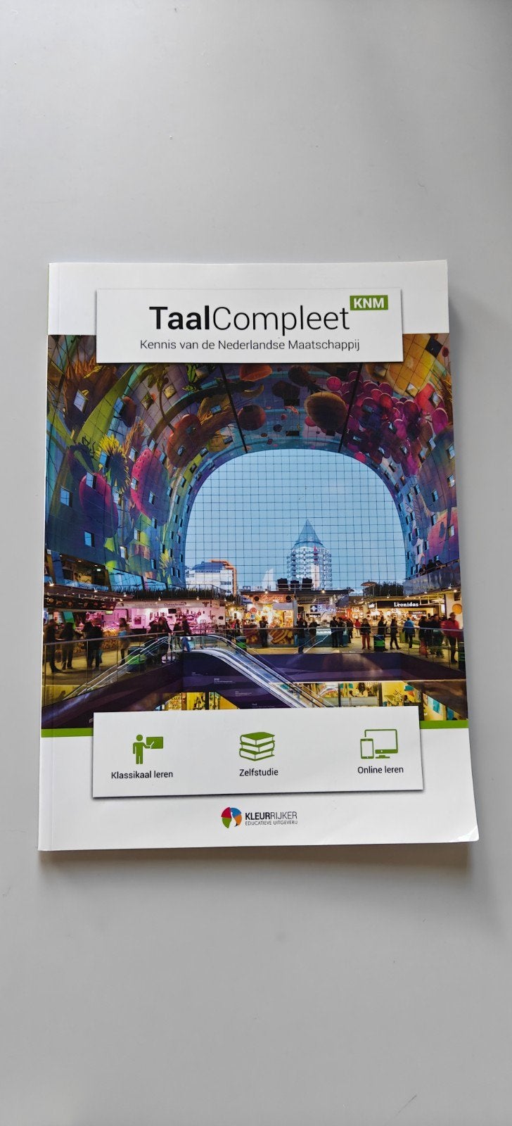 TaalCompleet KNM: Kennis van de Nederlandse Maatschappij, Ophalen of Verzenden, Zo goed als nieuw, Kleurrijker Educatieve Uitgeverij