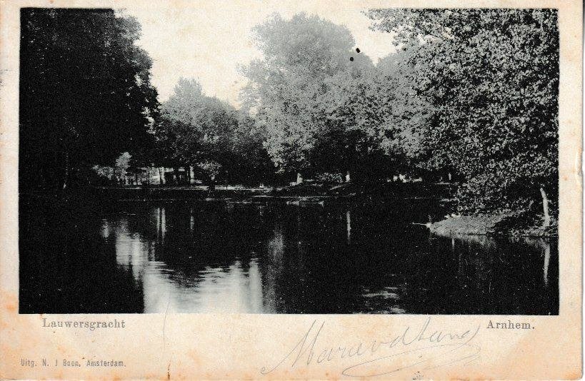 ARNHEM - LAUWERSGRACHT, Ophalen of Verzenden, Voor 1920, Gelopen, Gelderland