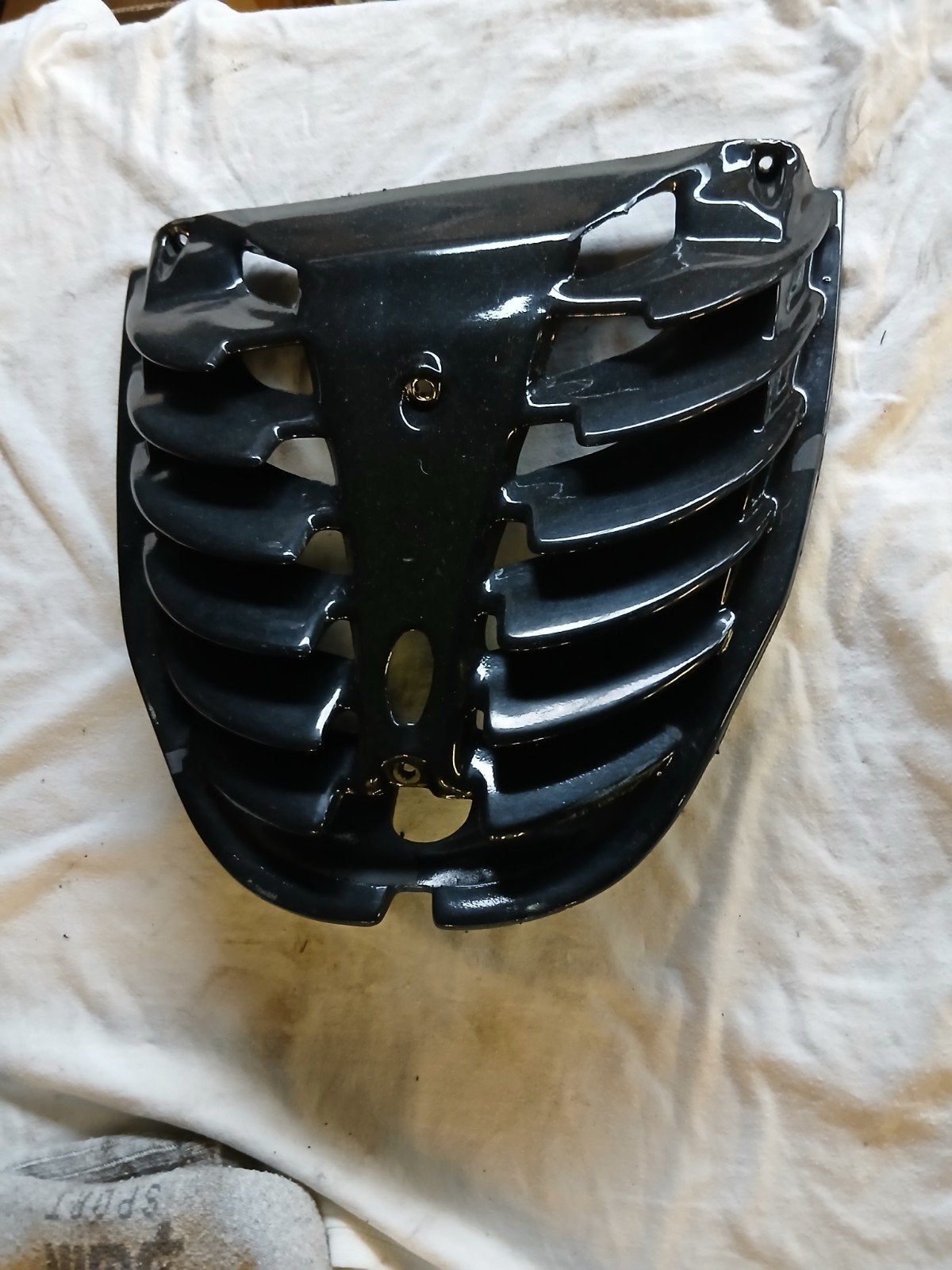 Aprilia Sr50 stealth etc radiateur kap grill rooster, Fietsen en Brommers, Ophalen, Gebruikt, Kap