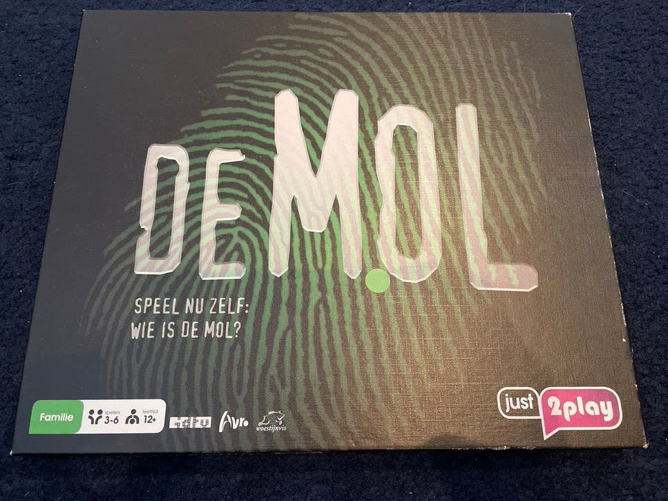 De Mol Bordspel - Speel nu zelf: Wie is de Mol?, Vijf spelers of meer, Ophalen of Verzenden, Zo goed als nieuw