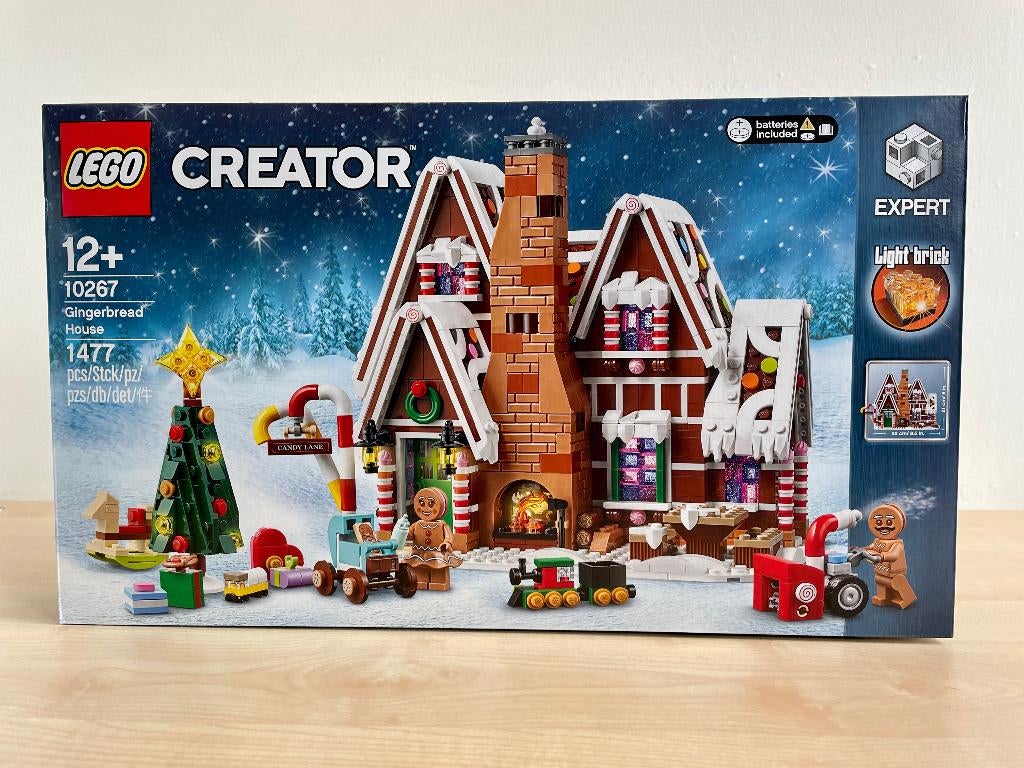 Lego Creator Expert 10267 Gingerbread House Nieuw!, Nieuw, Ophalen of Verzenden, Compleet, Lego
