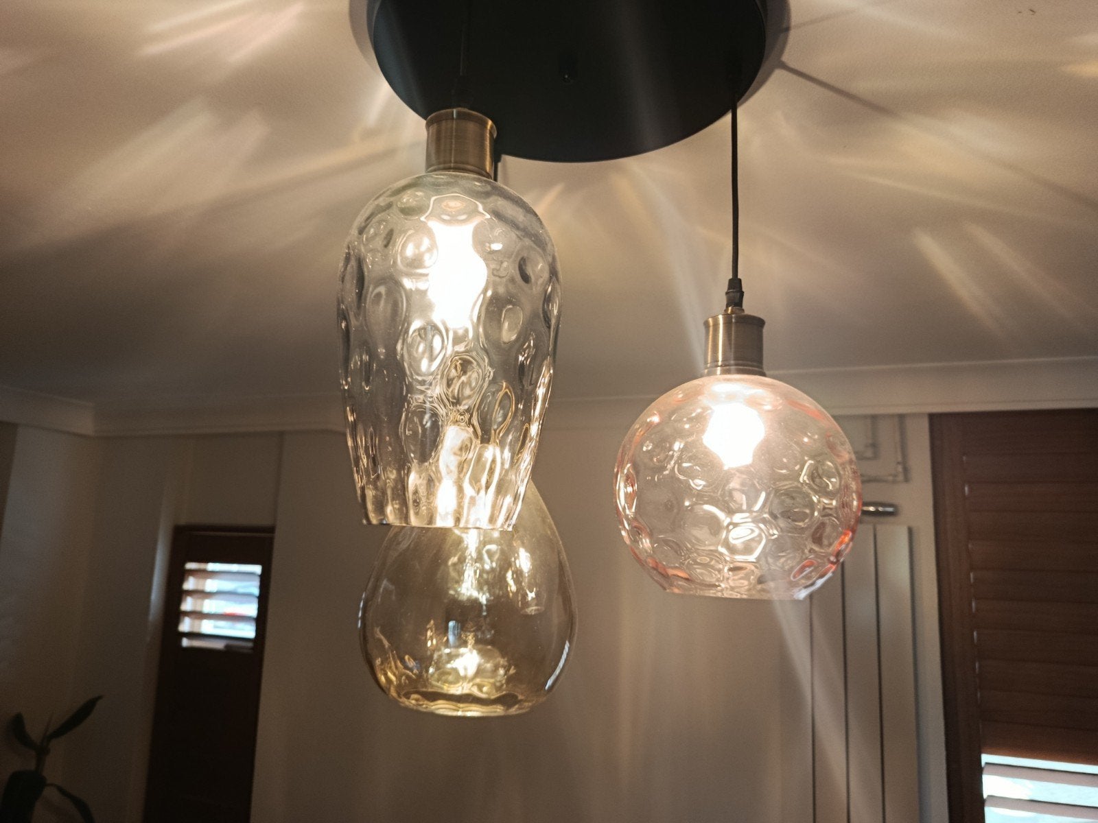 Nieuwe hanglampen set - nooit gebruikt, Huis en Inrichting, Lampen | Hanglampen, Ophalen, Modern, industrieel, Nieuw, E27 (groot)