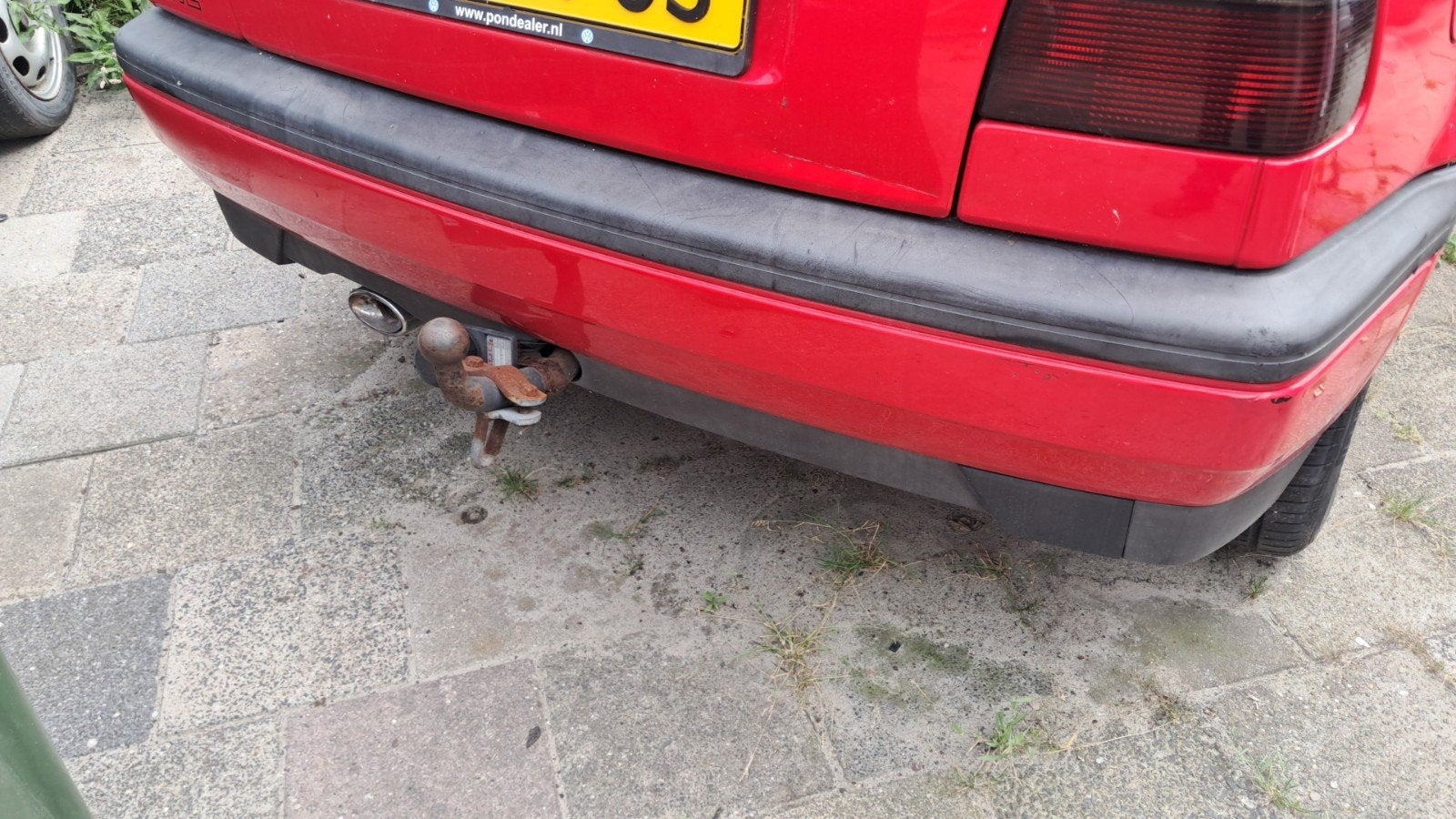 Trekhaak voor VW Golf3., Ophalen, Gebruikt