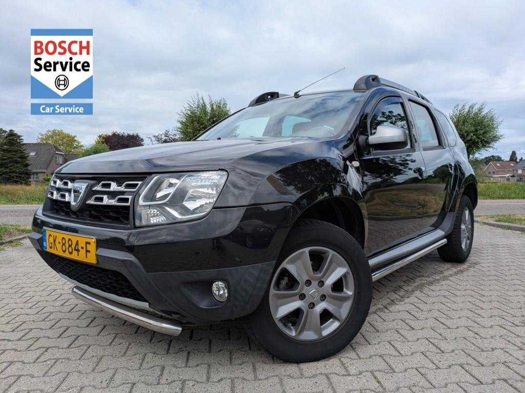Dacia DUSTER 1.2 TCE 4X2 PRESTIGE I Trekhaak I Cruise I Navi, Auto's, Dacia, Voorwielaandrijving, Euro 5, 125 pk, Gebruikt