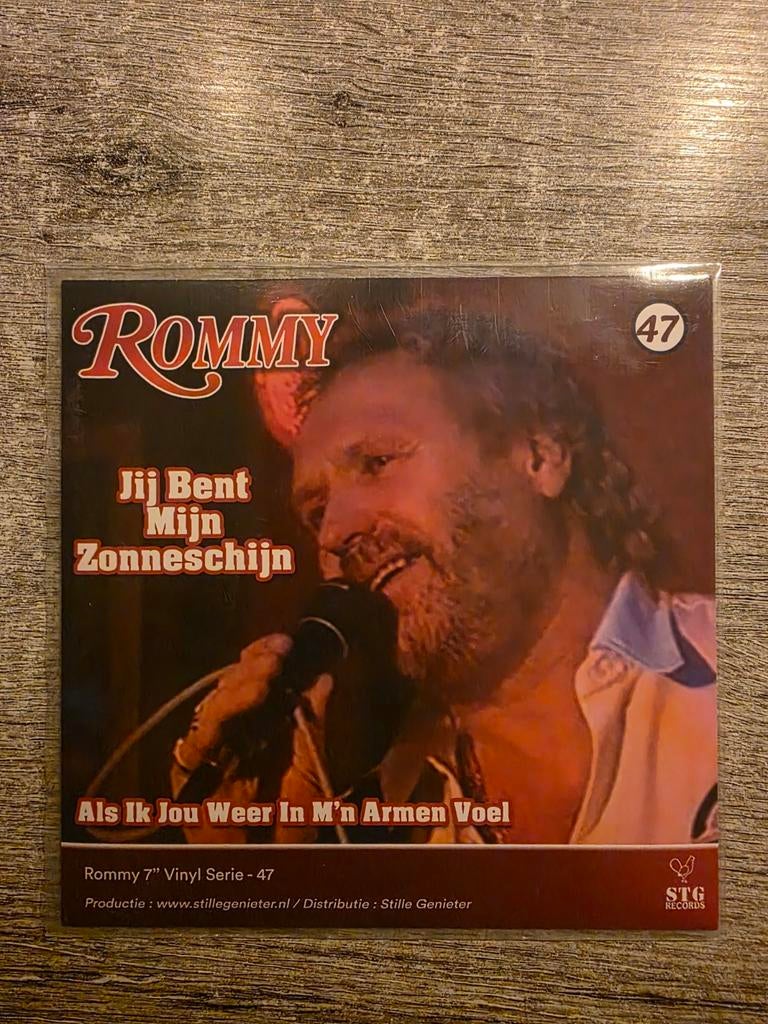 7″ – Rommy – Jij Bent Mijn Zonneschijn / Als Ik Jo – Deel 47, Cd's en Dvd's, Vinyl | Nederlandstalig, Ophalen of Verzenden, 7 inch