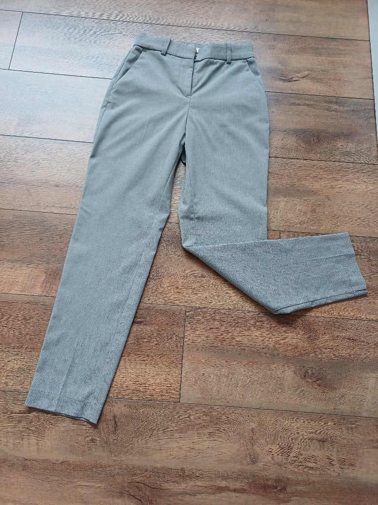 leuke grijze H&M broek 34, Nieuw, Ophalen of Verzenden, Maat 34 (XS) of kleiner, Grijs