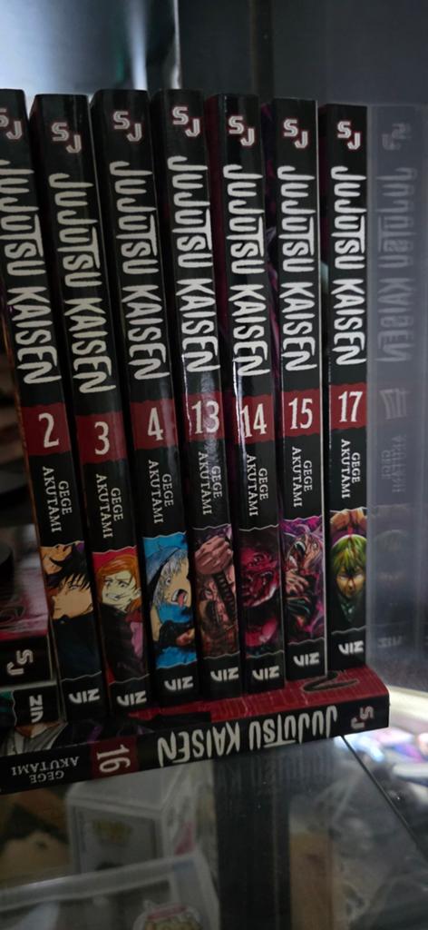 Jujutsu Kaisen Manga Deel 0, 1, 2, 3, 4, 13, 14, 15, 16, 17, Boeken, Meerdere stripboeken, Ophalen, Zo goed als nieuw