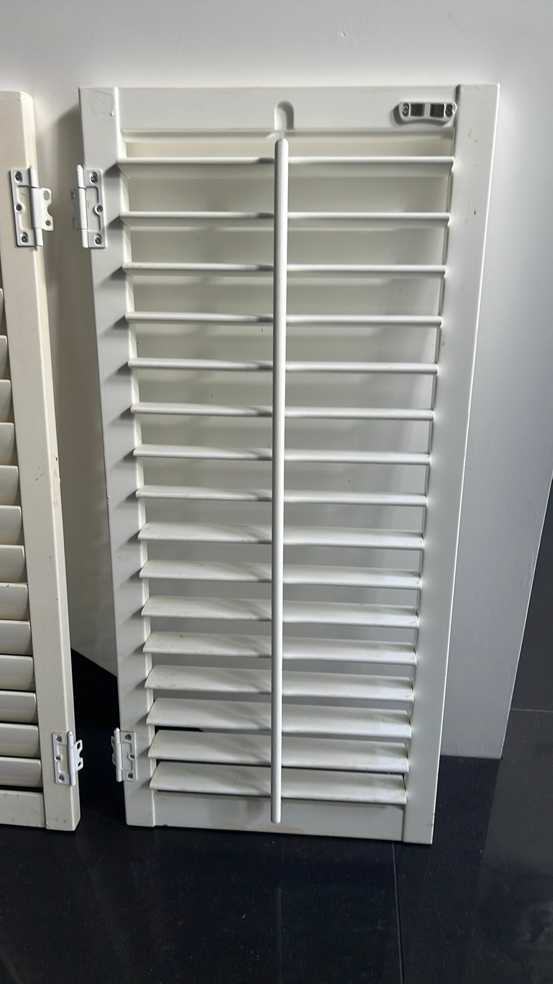 Witte shutters, Ophalen, Gebruikt, Hout, Shutter