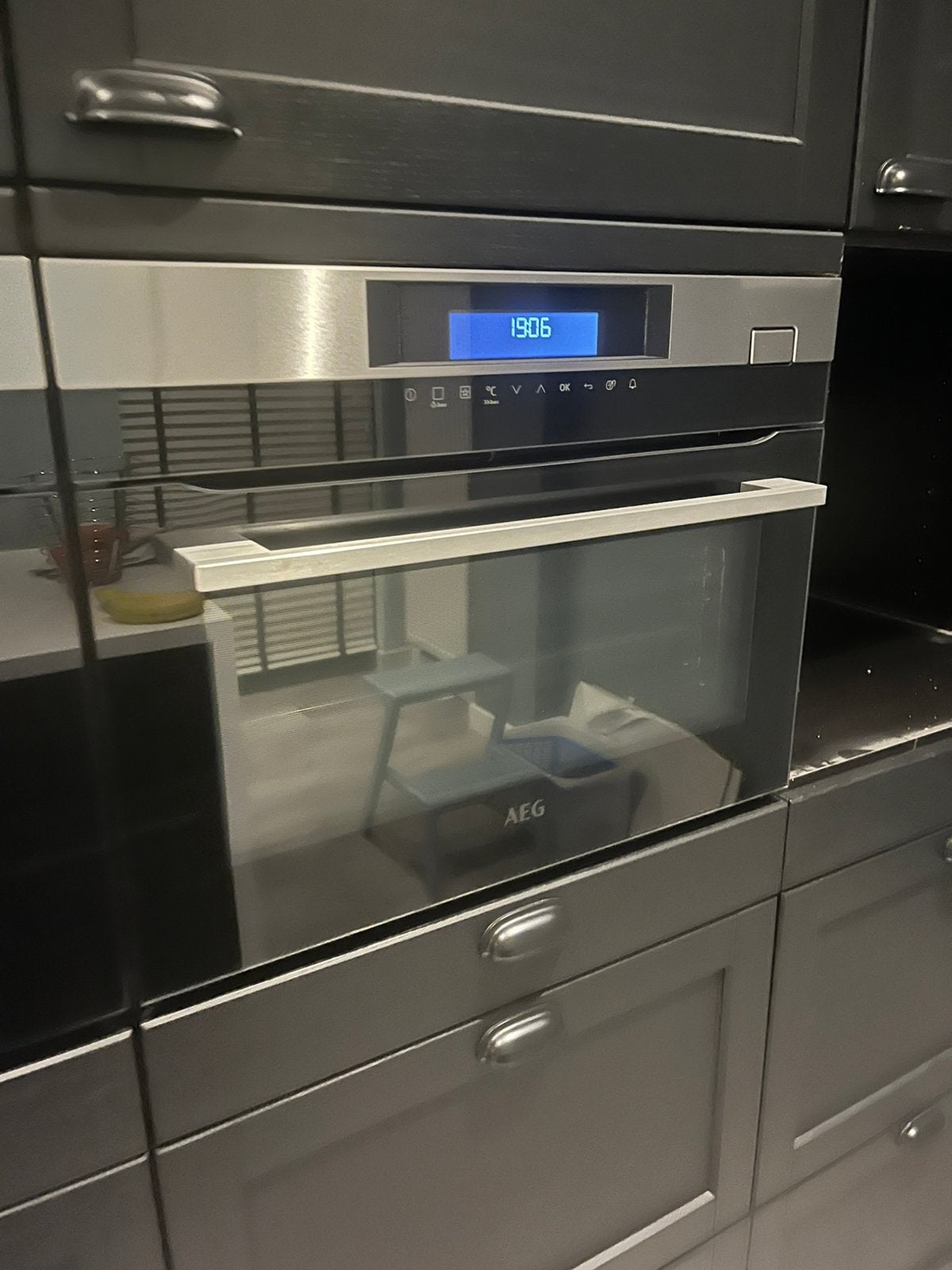 AEG stoomoven, Witgoed en Apparatuur, Ophalen, Gebruikt, Minder dan 45 cm