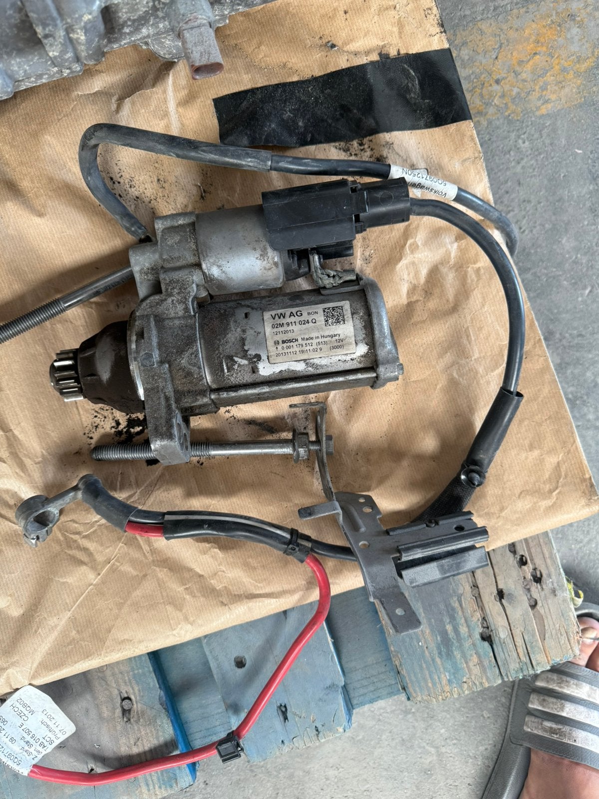 Golf 7 startmotor, Ophalen, Gebruikt, Volkswagen