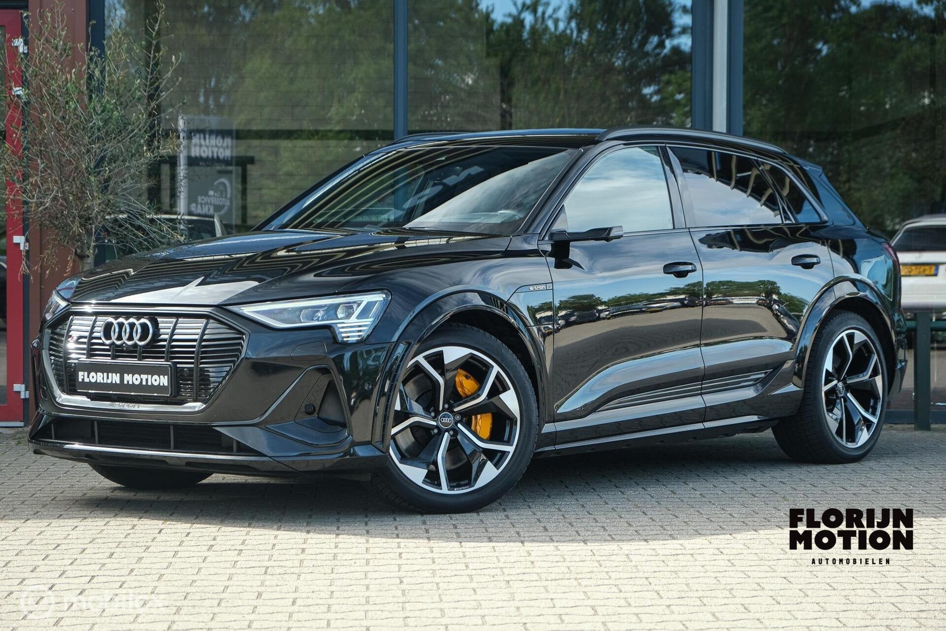 Audi e-tron S quattro 95 kWh | 98,26% SOH | Pano | RS-stoele, Auto's, Automaat, 95 kWh, Zwart, Vierwielaandrijving