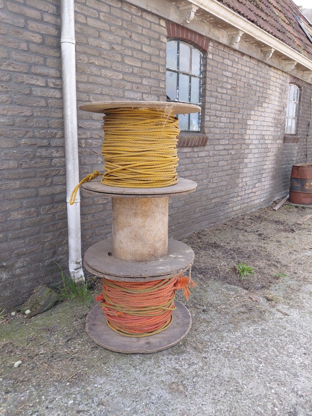 Kabelhaspel met touw, Ophalen, Overige soorten